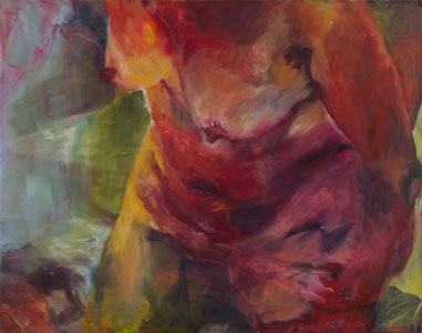 Die Brüste, 2001, oil/canvas, 110x140cm