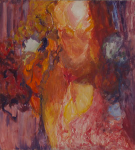 aufstrebend, 2002, oil/canvas, 100x90cm
