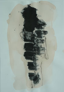 Verpuppung, 2003, ink/paper, 29,5x21cm