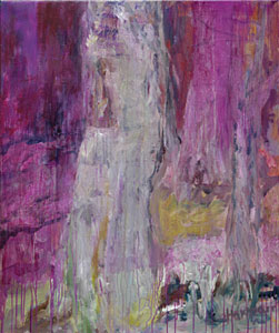 Der Baum, 2007, oil/canvas, 70x60cm